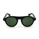 Moncler // Unisex ML0039 Sunglasses // Black + Green