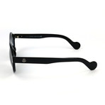 Moncler // Unisex ML0039 Sunglasses // Black + Green