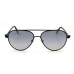 Moncler // Men's ML0056 Sunglasses // Black + Blue Gray