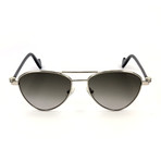 Moncler // Women's ML0058 Sunglasses // Silver + Gray