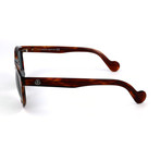 Moncler // Unisex ML0007 Sunglasses // Havana