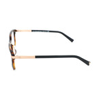 Men's EZ5009-F Optical Frames // Dark Havana + Gold
