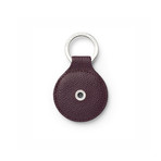 Graf von Faber-Castell Round Leather Key Fob (Violet Blue)