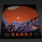 Visit Zebes // Metroid (17"H X 11"W)