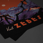 Visit Zebes // Metroid (20"H X 16"W)