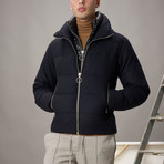 Wool Puffer // Navy (XL)