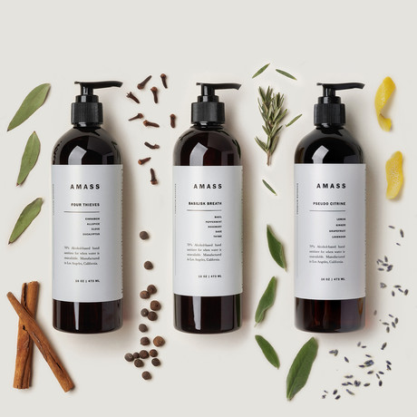 AMASS Botanics // 16oz Scent Set Bundle // Set of 3