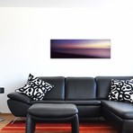 Ocean at sunset, Los Angeles County, California, USA // Panoramic Images (36"W x 12"H x 0.75"D)