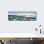 Sunset At The Dune Beach, Sylt, Schleswig-Holstein, Germany // Jan Becke (60"W x 20"H x 0.75"D)