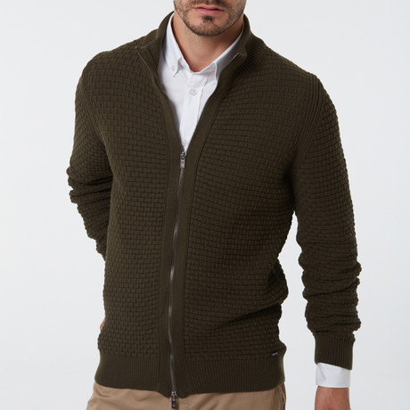 Chapin Sweater // Khaki Green (L)