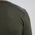 Tazia Sweater // Khaki Green (L)