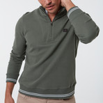 Caller Sweater // Khaki Green (XL)