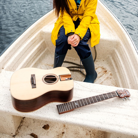 Overhead Collapsible Travel Guitar