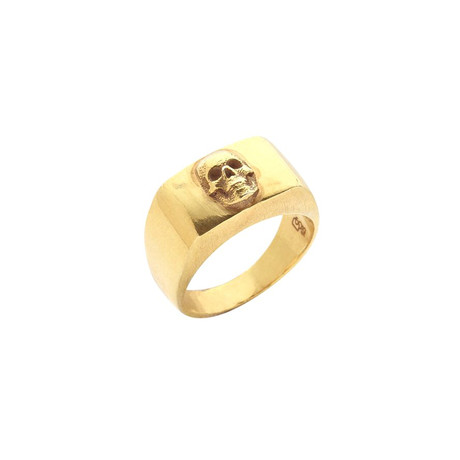 Skull Ring // Gold (6)