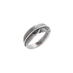 Feather Ring // Silver (10)