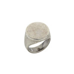 Basic Signet Ring // Silver (9)