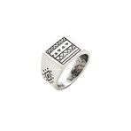 Aztec Ring // Silver (12)
