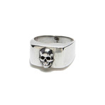 Skull Ring // Silver (6)