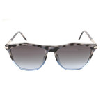 Unisex 49-S TNS Sunglasses // Spotted Gray + Light Blue