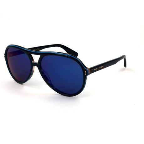 Men's 392-S PJP Sunglasses // Black + Blue