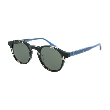 Unisex Panthos Sunglasses // Havana + Blue