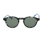 Unisex Panthos Sunglasses // Havana + Blue