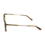 Bottega Veneta // Unisex Square Sunglasses // Bronze + Copper