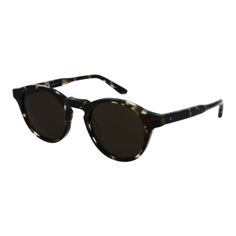 Bottega Veneta // Unisex Panthos Sunglasses // Havana + Black