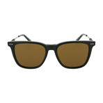 Bottega Veneta // Unisex Square Sunglasses // Black + Brown