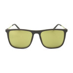 Men's SPL770 Sunglasses // Matte Dark Brown + Yellow