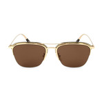 Men's SPL783 Sunglasses // Shiny Gold + Brown