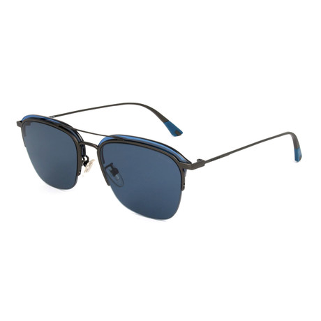 Men's SPL783 Sunglasses // Gunmetal + Dark Blue