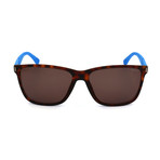 Men's SPL529 Sunglasses // Dark Havana + Blue