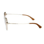 Men's SPL637C Sunglasses // Gold + Light Brown