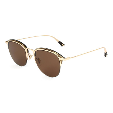 Men's SPL784 Sunglasses // Shiny Gold + Brown