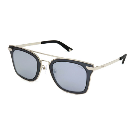 Men's SPL348 Sunglasses // Shiny Palladium + Gray