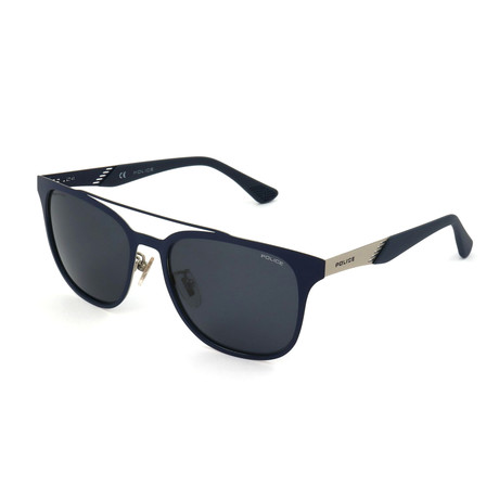 Men's SPL727 Sunglasses // Matt Palladium + Blue