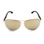 Police // Men's SPL534G Sunglasses // Black + Gold