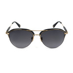 Men's SPL889G Sunglasses // Black + Gold