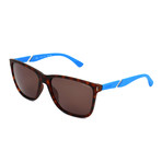 Men's SPL529 Sunglasses // Dark Havana + Blue