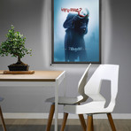 The Dark Knight Trilogy (Why So Serious) // MightyPrint™ Wall Art // Backlit LED Frame