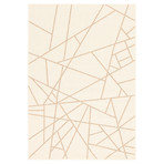 Abstract // Champagne + Taupe (3'11"W x 5'7"L)