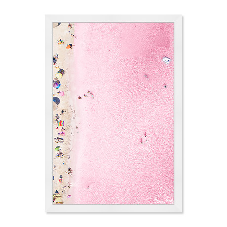 Pink Beach (26.0"H x 18.0"W x 0.5"D)