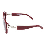 Women's TO0195 69T Sunglasses // Shiny Bordeaux