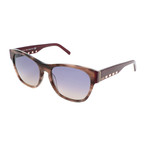 Women's TO0224 56B Sunglasses // Havana + Bordeaux