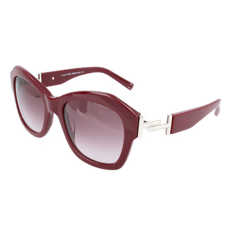 Women's TO0195 69T Sunglasses // Shiny Bordeaux