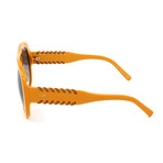 Women's TO0239 39B Sunglasses // Shiny Orange