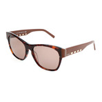 Women's TO0224 54J Sunglasses // Red Havana