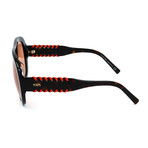 Women's TO0239 52E Sunglasses // Dark Havana