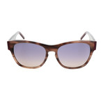 Women's TO0224 56B Sunglasses // Havana + Bordeaux